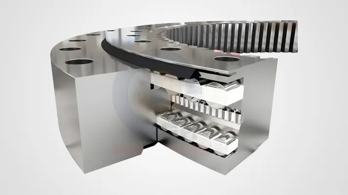 Three rows of roller slewing bearings